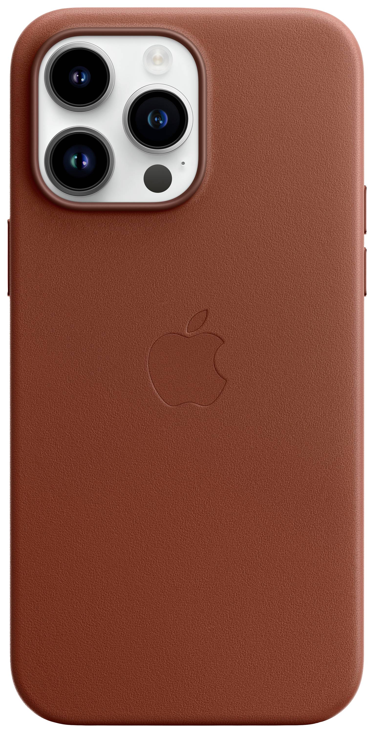 Apple Leather Case MagSafe Case Apple iPhone 14 Pro Max Brown | Conrad.com
