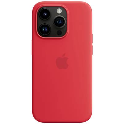 Apple Silicon Case MagSafe Case Apple iPhone 14 Pro (PRODUCT) RED™ Inductive charging, Shockproof