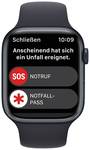 Apple Watch Series 8 GPS 45mm Midnight Aluminum Case with Midnight Sport Band - Regular