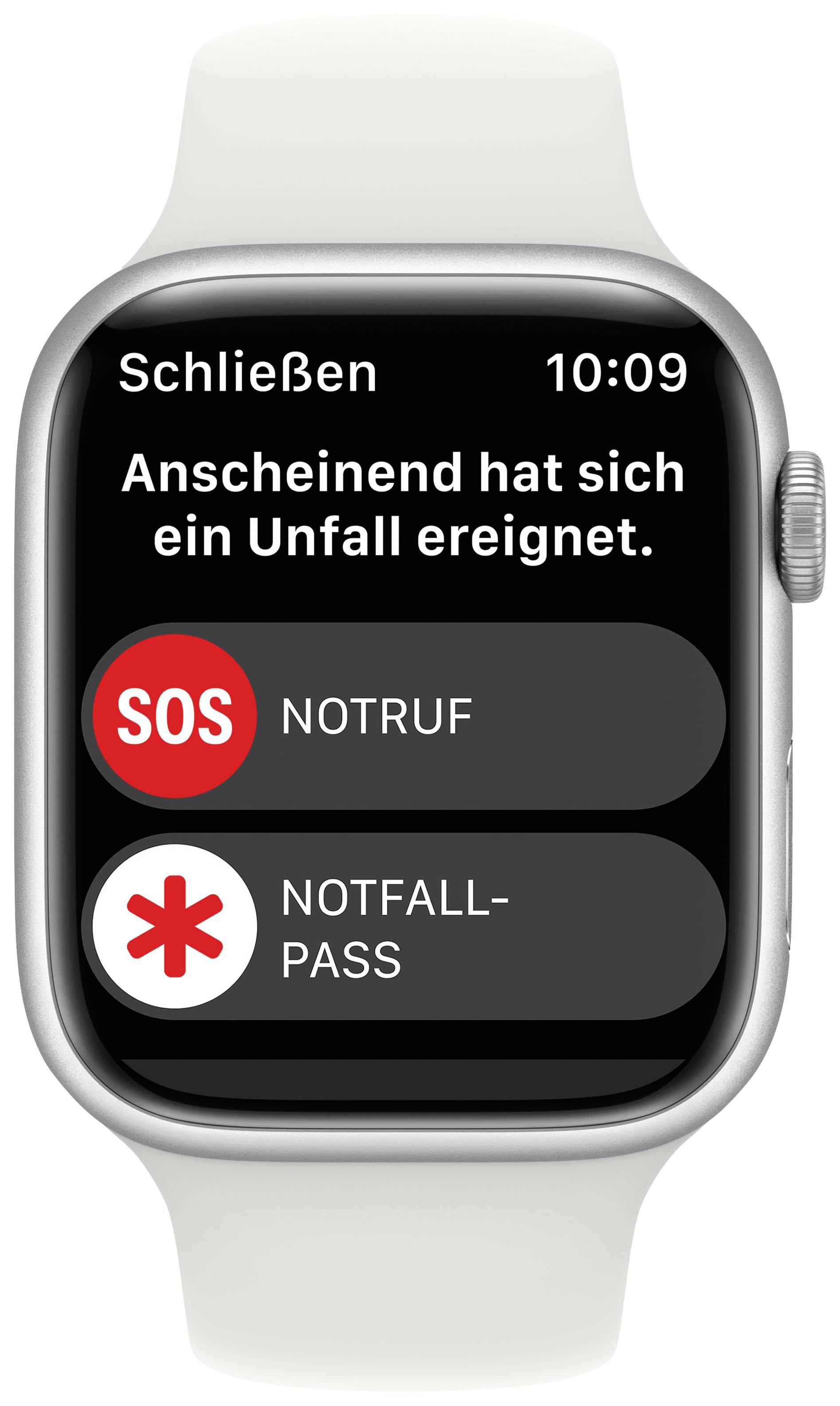 Apple Watch Series 8 GPS + Cellular 45 mm Aluminium Silver Sports