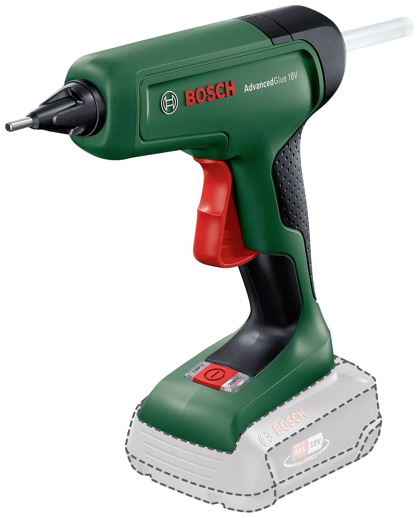 Bosch Home and Garden 4059952558172 Cordless glue gun w/o battery, w/o charger 11 mm 18 V 1 pc(s)
