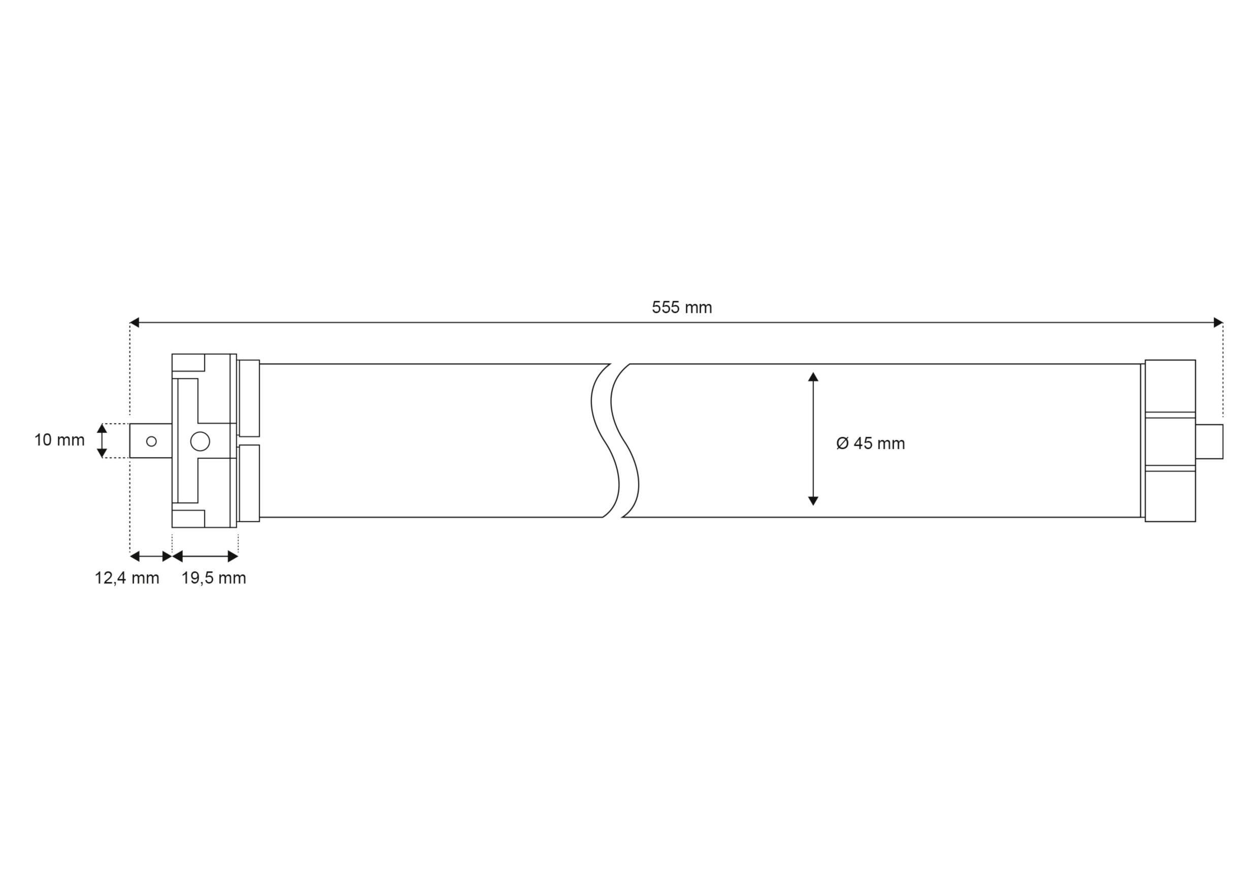 21211 Schellenberg SmartHome Tubular motor-7