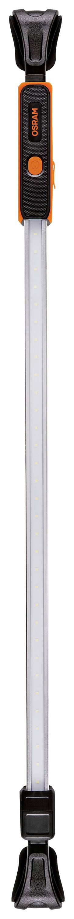 Long, telescopic rod with a black and orange handle, possibly a tool or piece of sporting equipment.