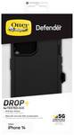 Otterbox Defender Compatible with (mobile phone): iPhone 14, iPhone 13, Black