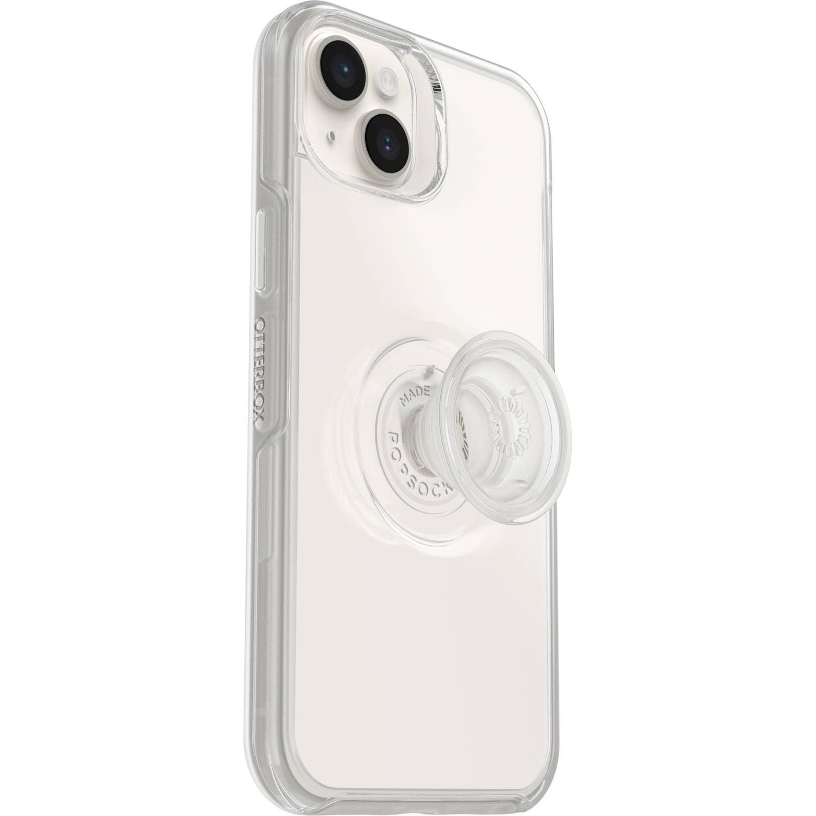 Otterbox +Pop Symmetry Clear Back cover Apple iPhone 14 Plus Transparent MagSafe compatibility, Shockproof 77-88778-7