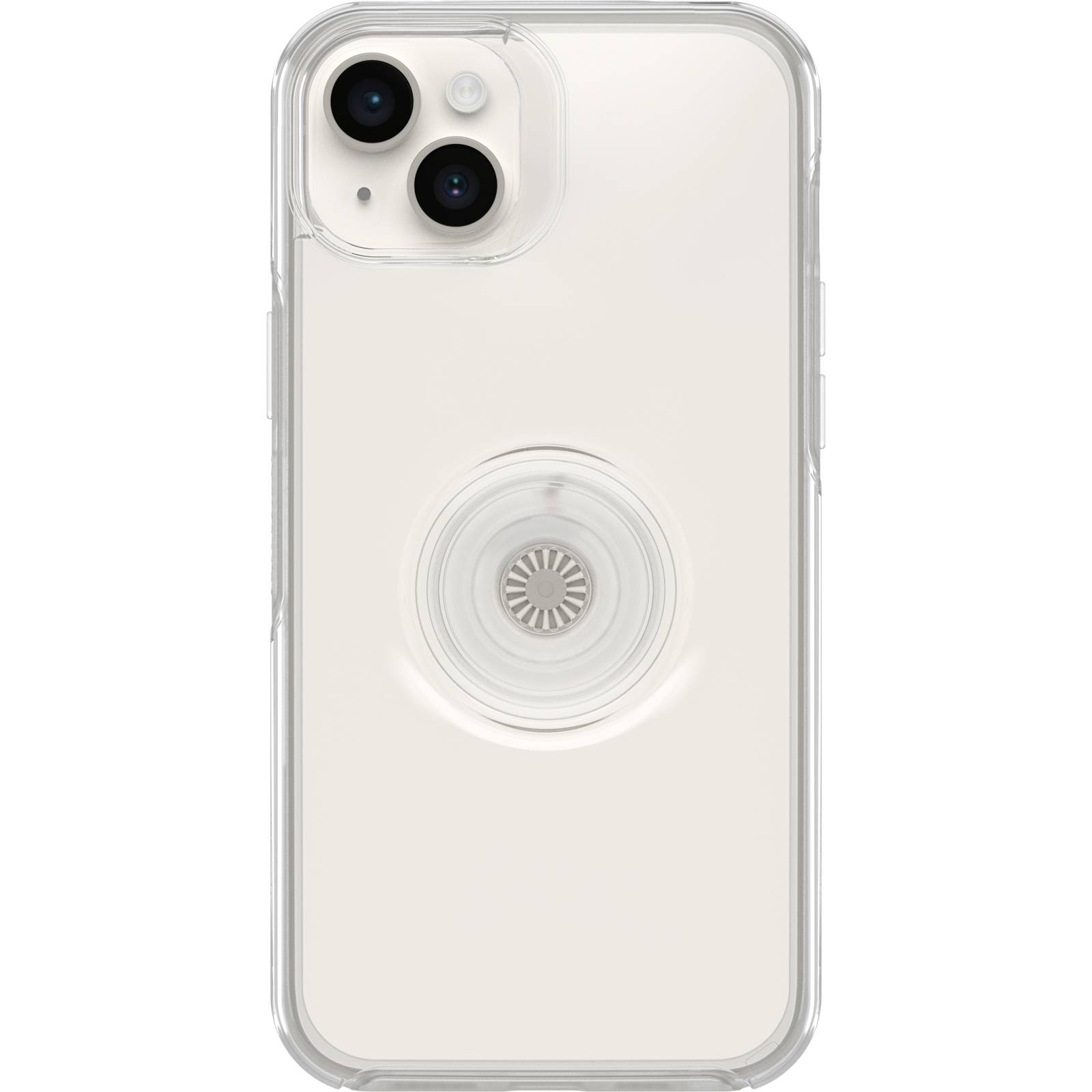 Otterbox +Pop Symmetry Clear Back cover Apple iPhone 14 Plus Transparent MagSafe compatibility, Shockproof 77-88778-9