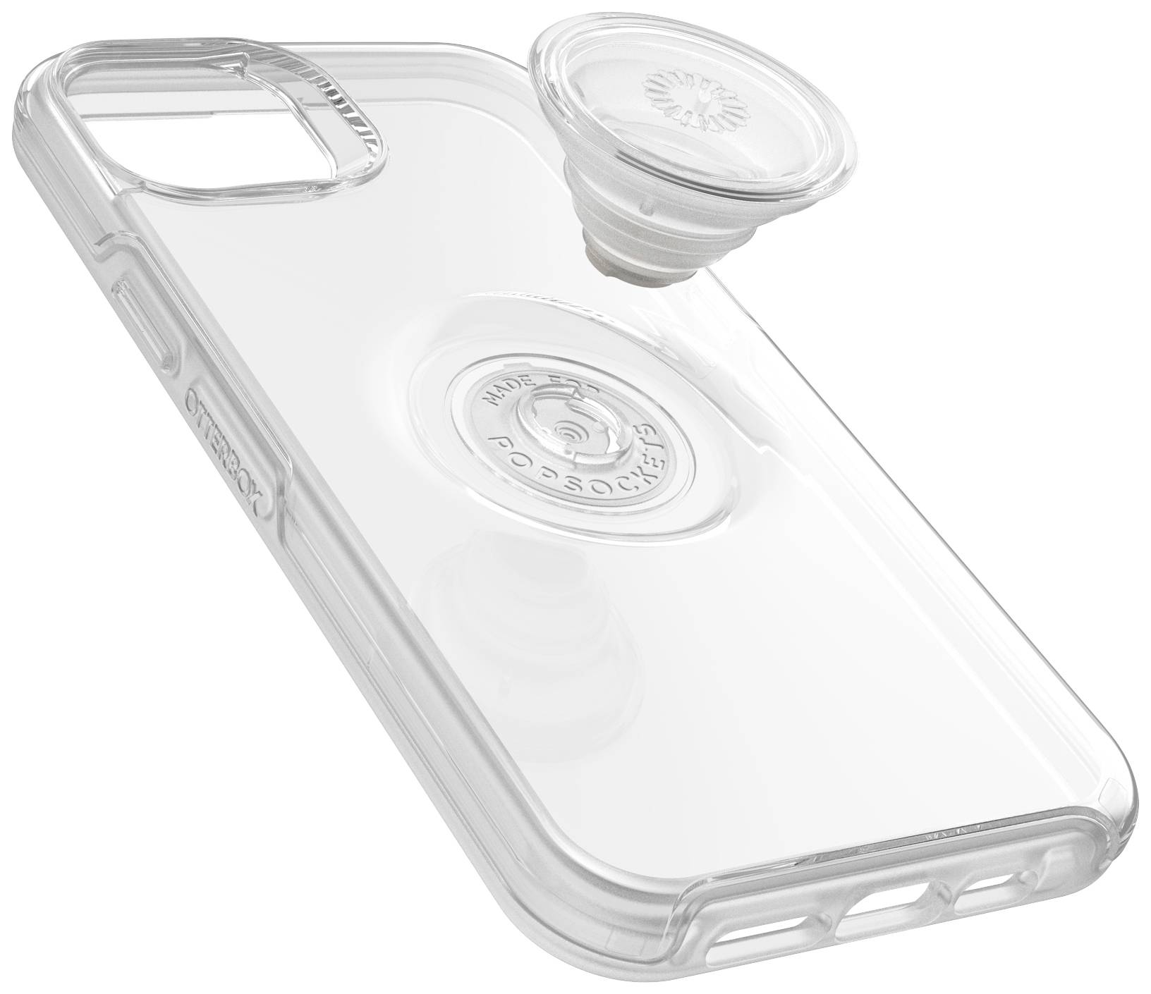 Otterbox +Pop Symmetry Clear Back cover Apple iPhone 14 Plus Transparent MagSafe compatibility, Shockproof 77-88778-4