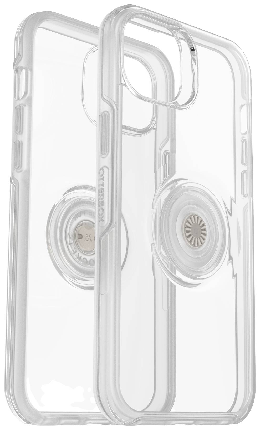 Otterbox +Pop Symmetry Clear Back cover Apple iPhone 14 Plus Transparent MagSafe compatibility, Shockproof 77-88778-5