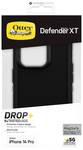 Otterbox Defender XT Compatible with (mobile phone): iPhone 14 Pro, Black