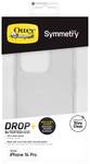 Otterbox Symmetry Clear Compatible with (mobile phone): iPhone 14 Pro, Transparent
