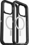 Otterbox Defender XT Compatible with (mobile phone): iPhone 14 Pro Max, Transparent, Black
