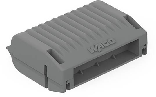 WAGO 207-1432 Connector gel box flexible: - fixed: - 1 pc(s) Grey