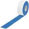 White paper roll with blue base, which is unrolled.