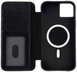 Case-Mate Wallet MagSafe BookCase Compatible with (mobile phone): iPhone 14 Plus, Black