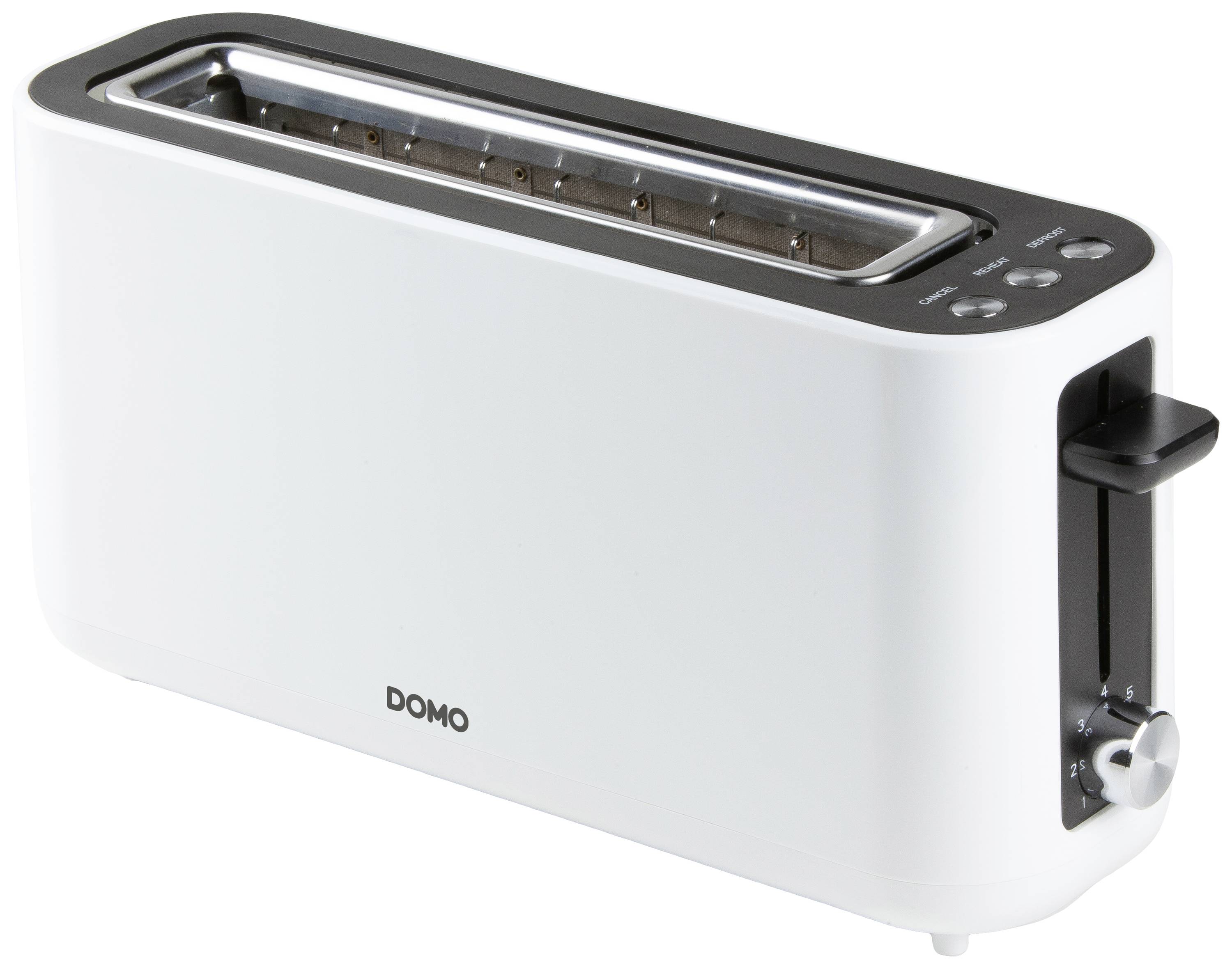 Image of DOMO DO962T Toaster stepless thermostat, Cool touch housing White
