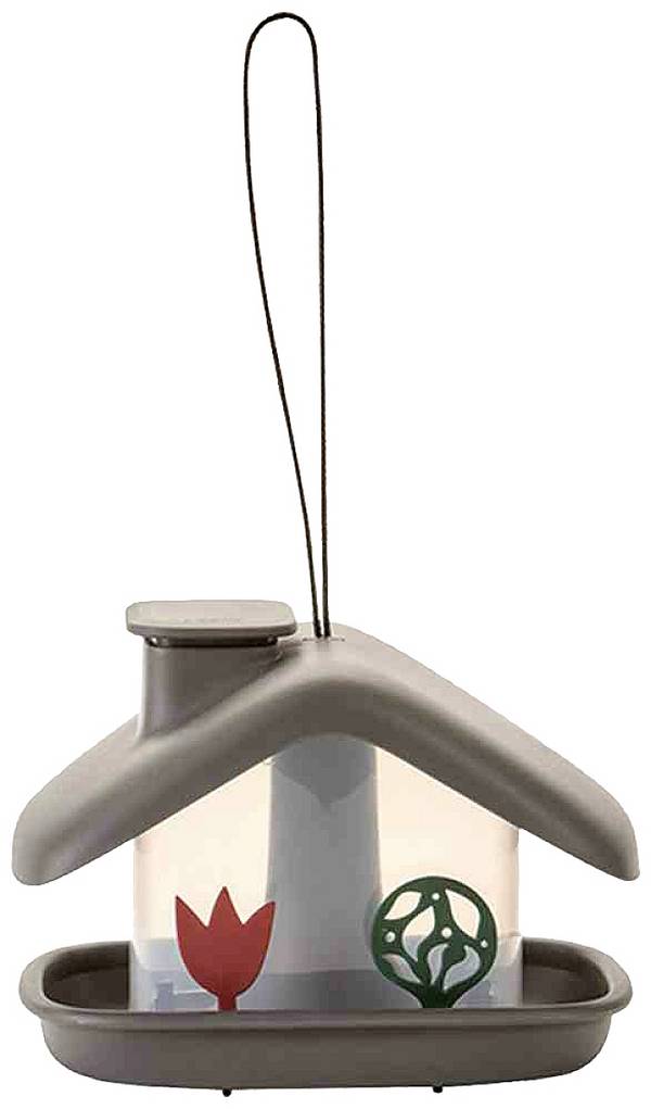 Plastia 1606970124 Bird feeder Anthracite  1 pc(s)