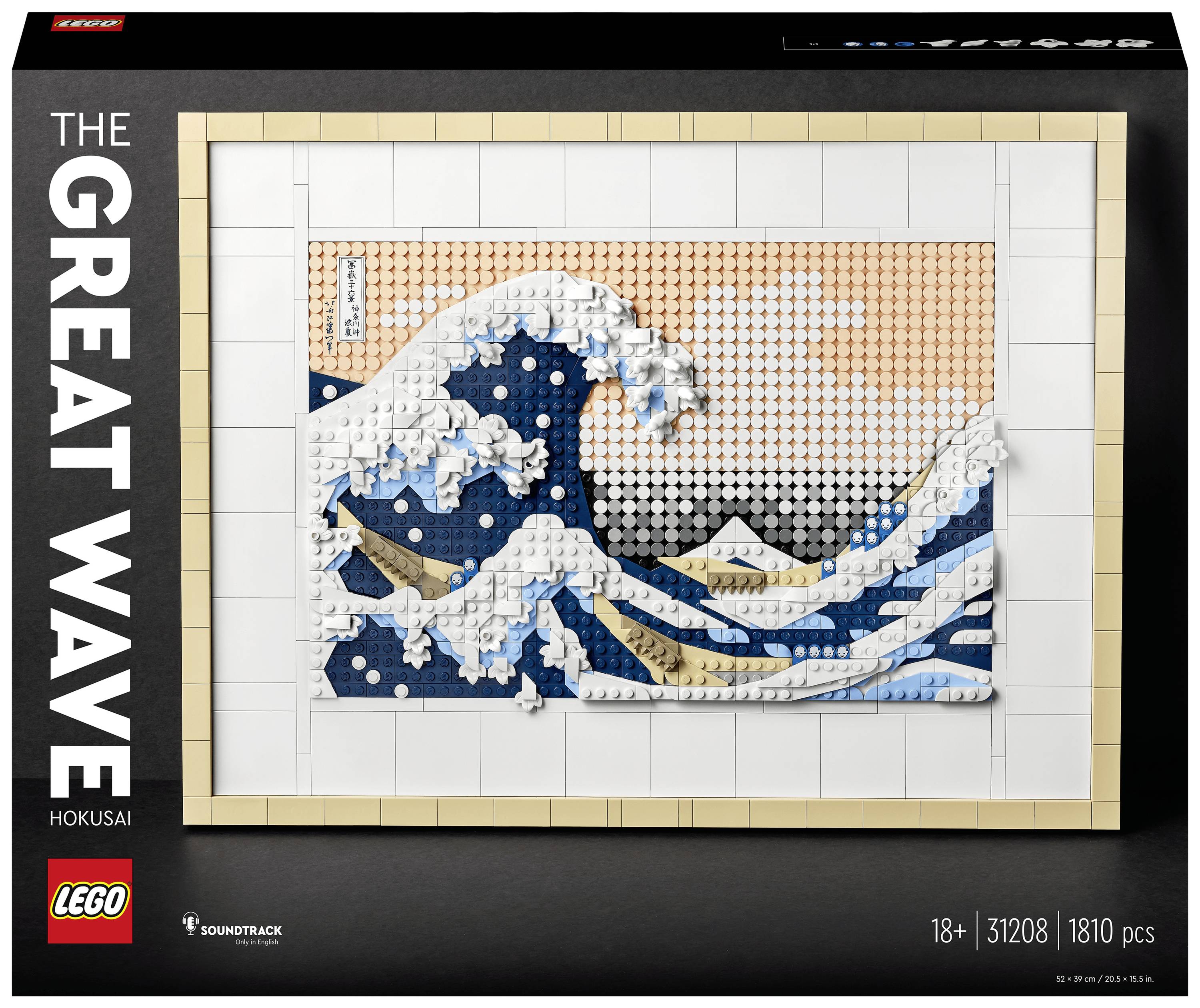 Image of 31208 LEGO® ART Hokusai – Great Wave