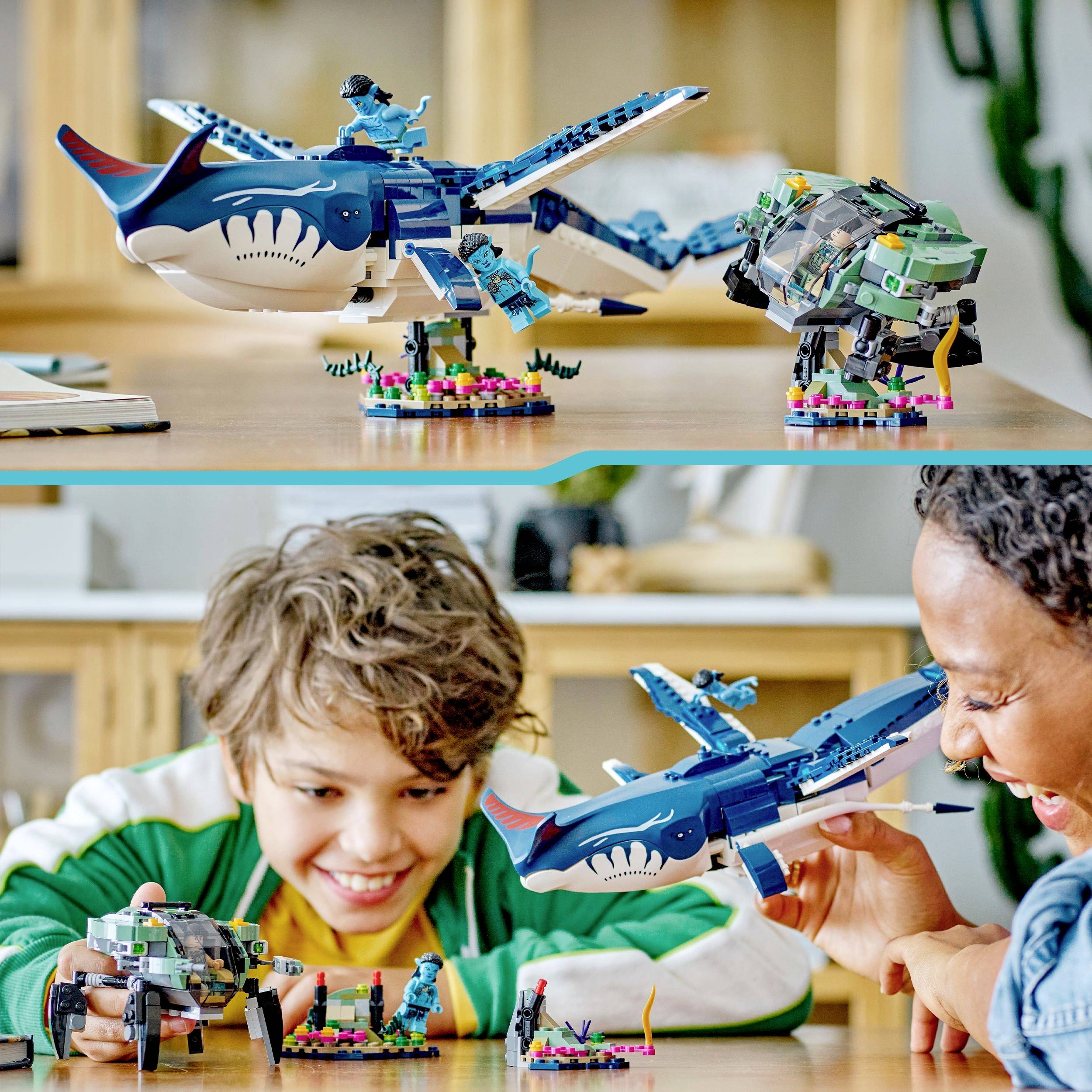 Avatar legos payakan the tulkun and crab selling suit