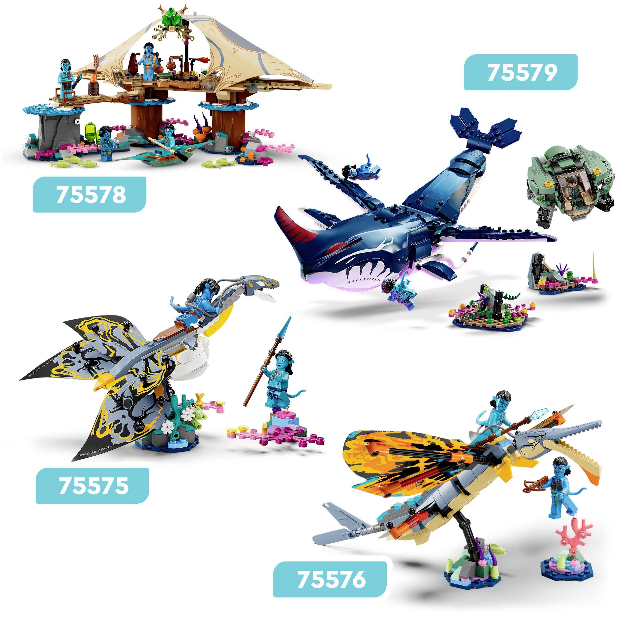 Avatar legos payakan the tulkun newest and crab suit