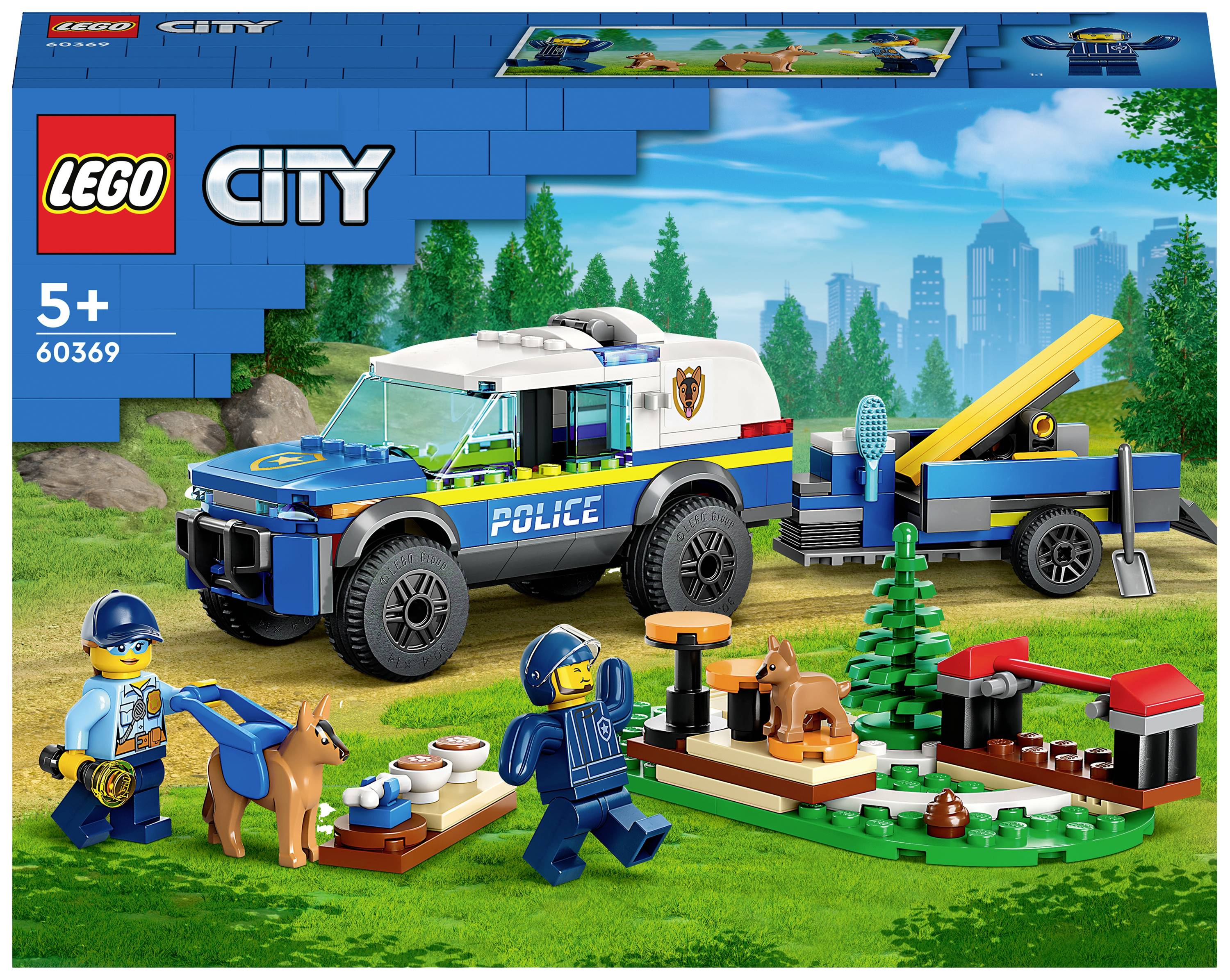 Image of 60369 LEGO® CITY Mobile Police dog training