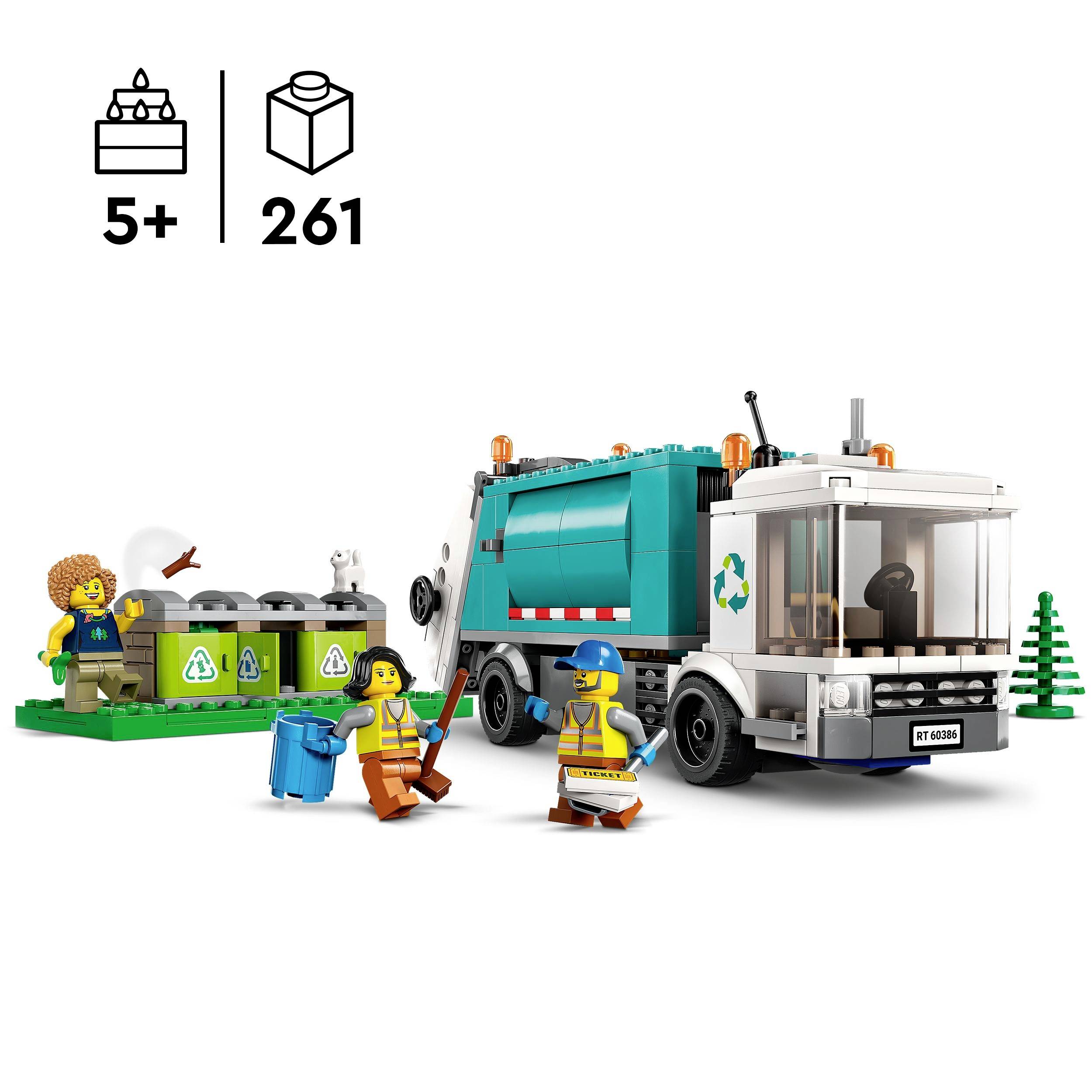 60386 LEGO® CITY Garbage Truck-4