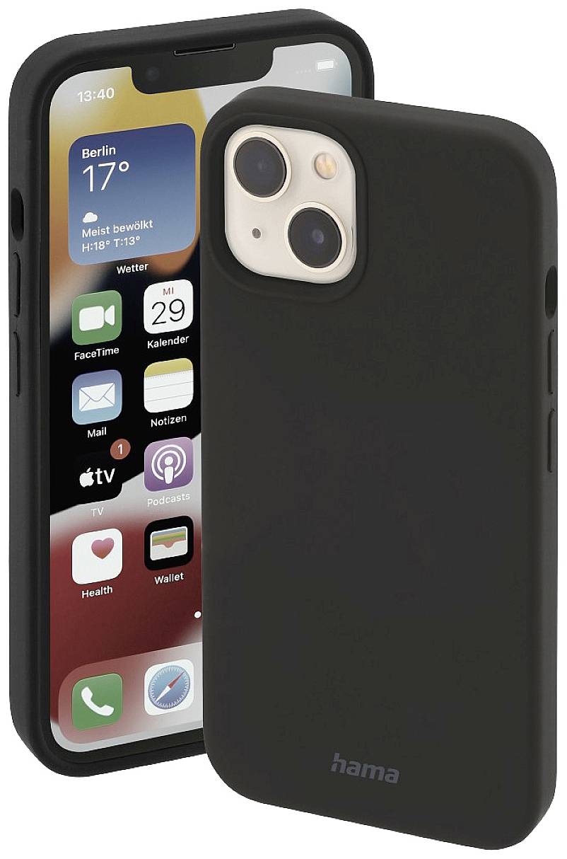Image of Hama Cover Apple iPhone 14 Plus Black MagSafe compatibility 00215546