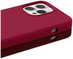 Hama MagCase Finest Feel PRO Compatible with (mobile phone): iPhone 14 Pro Max, Red