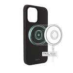 Hama MagCase Finest Feel PRO Compatible with (mobile phone): iPhone 14 Pro, Black