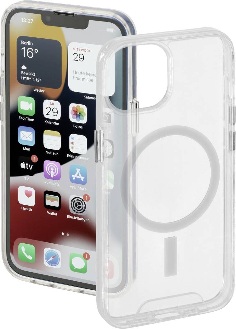 Image of Hama Cover Apple iPhone 14 Transparent MagSafe compatibility 00215516
