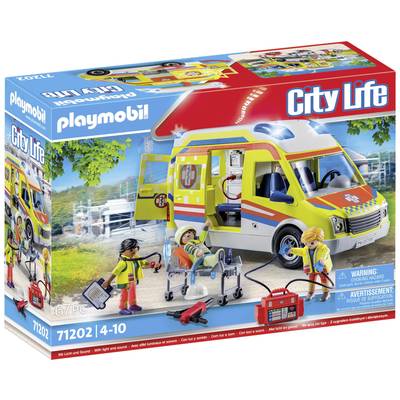 Image of Playmobil® City Life Ambulance with light and sound 71202