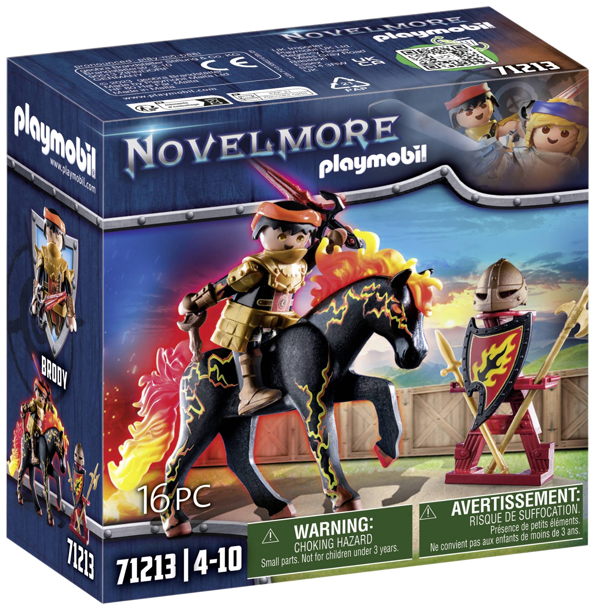 Image of Playmobil® Novelmore Burnham Raiders - Fire Knight 71213