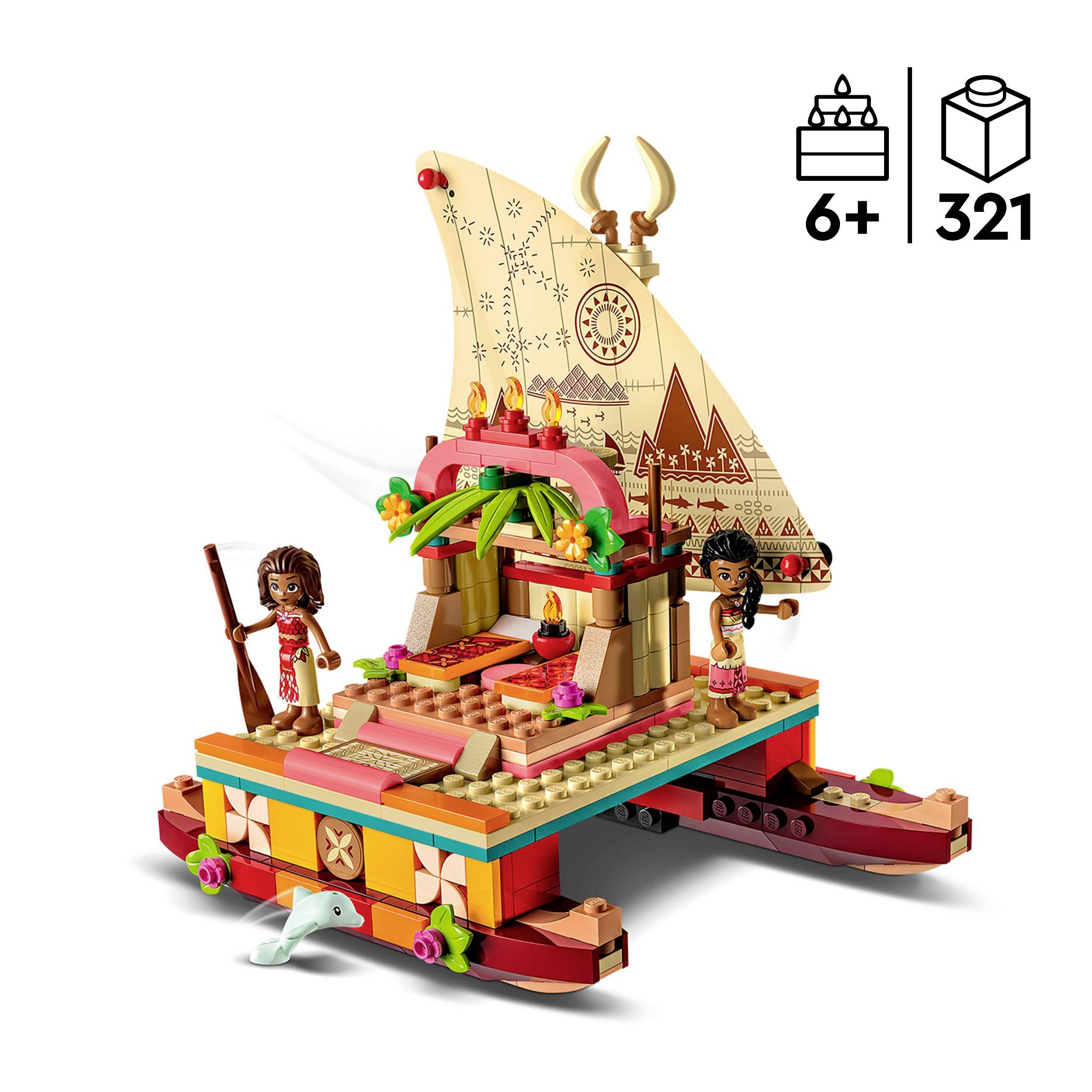 43210 LEGO® DISNEY Vaianas catamaran | Conrad.com