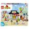 Lego Duplo Set about Chinese Culture with Figures, a Temple, a Tree and Accessories for Children Aged 2 and Above.
