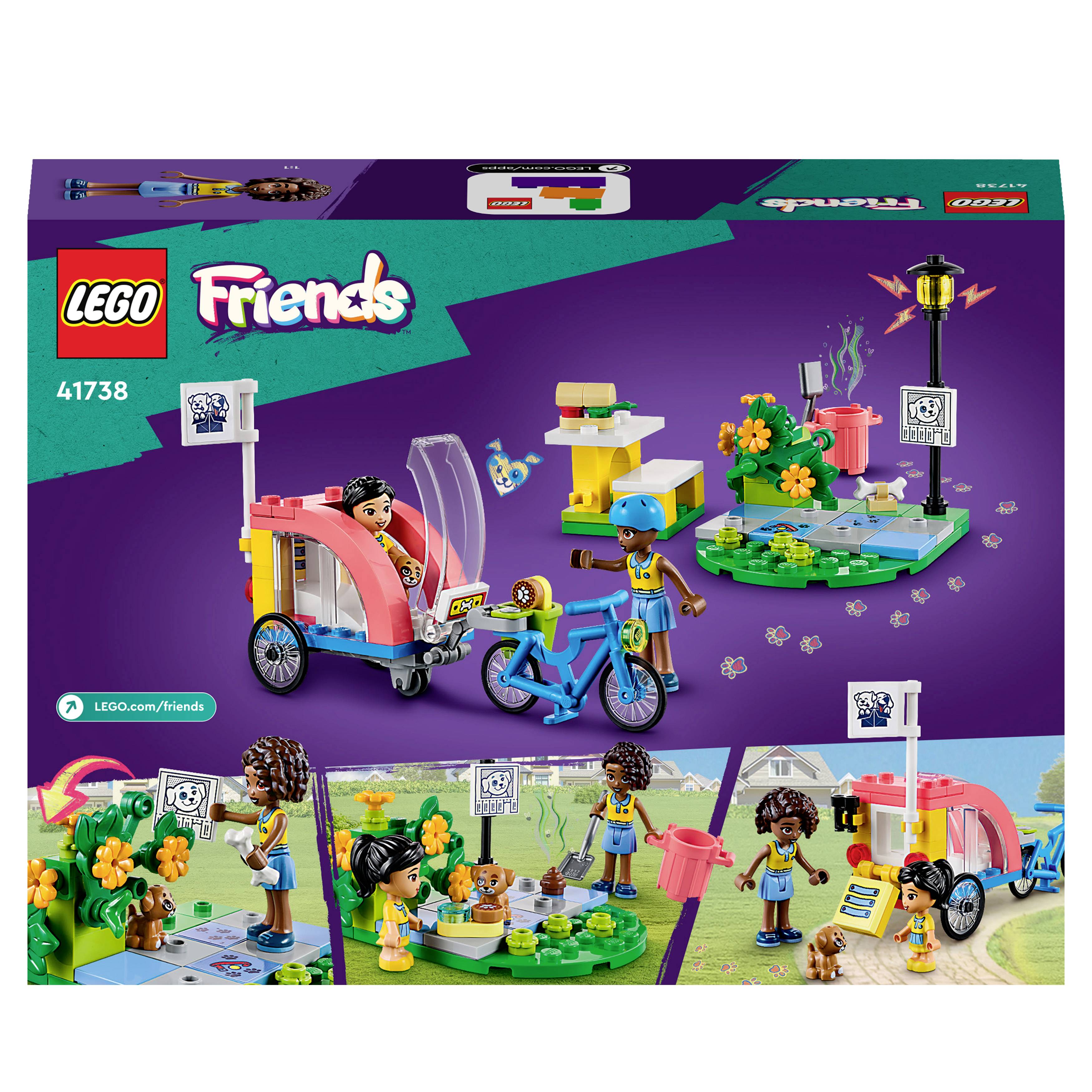 41738 LEGO® FRIENDS Dog rescue bike | Conrad.com