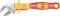 Red and yellow isolated adjustable jaw pliers, suitable for work up to 1000 volts.
