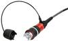 Neutrik 1027409 Fibreglass FO Cable 100.00 m Black [1x EBC - 1x EBC] 50/125 µ Multimode OM3