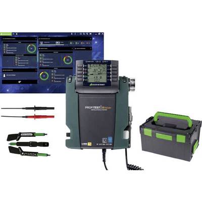 Gossen Metrawatt Starterpaket TECH+ IQ Electrical tester set, VDE tester kit Calibrated to (DAkkS standards) VDE standar