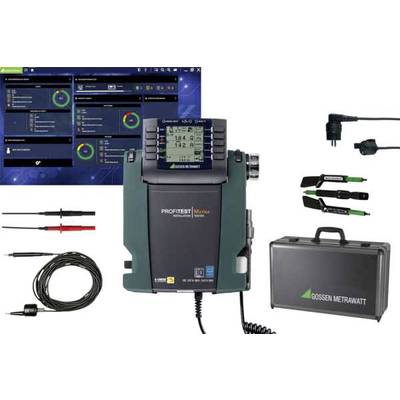 Gossen Metrawatt Meisterpaket XTRA IQ Electrical tester set, VDE tester kit Calibrated to (DAkkS standards) VDE standard