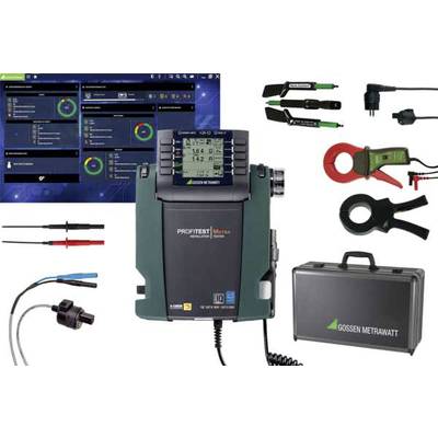Gossen Metrawatt Profipaket XTRA IQ Electrical tester set, VDE tester kit Calibrated to (DAkkS standards) VDE standard 0