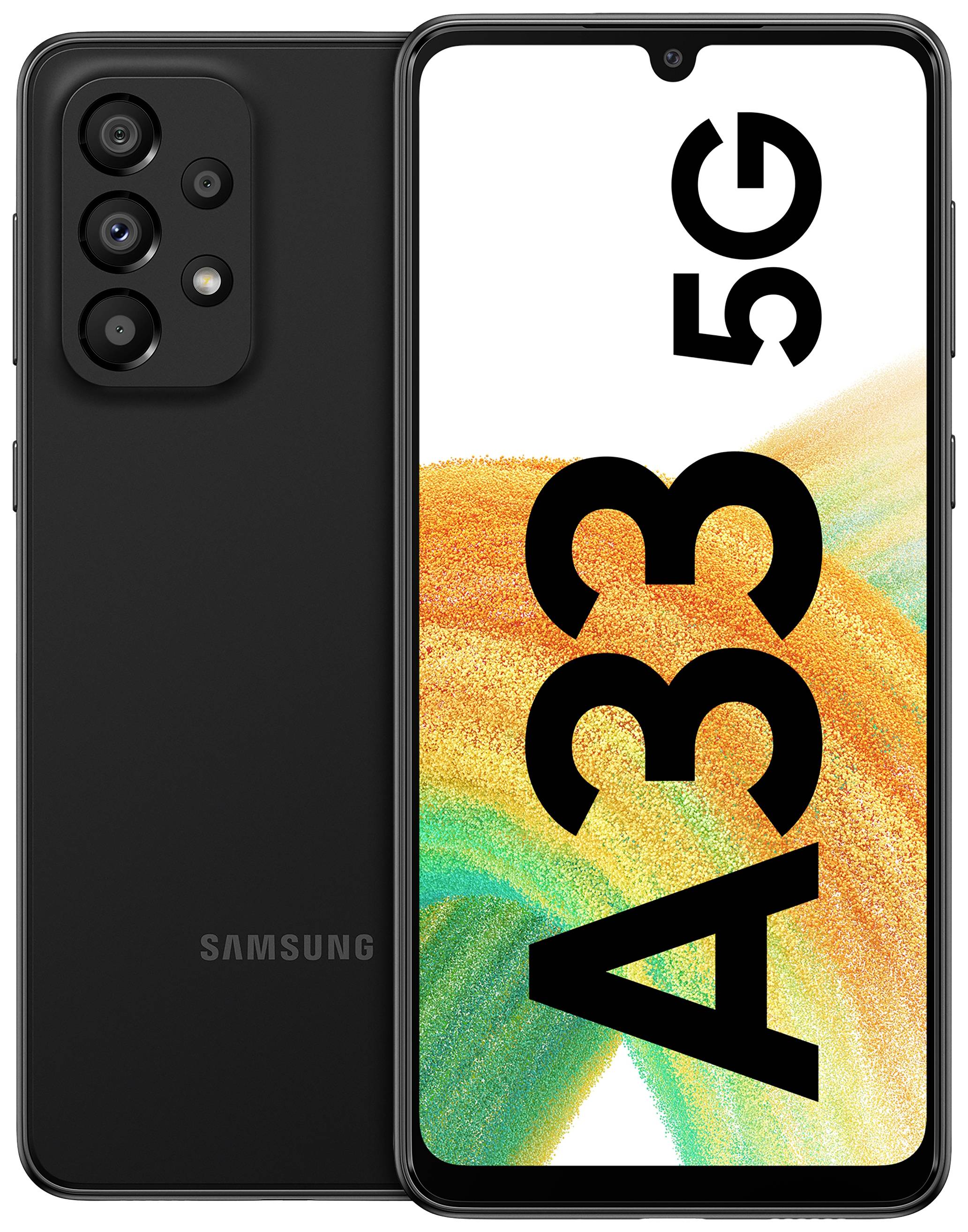 Samsung Galaxy A33 5G 128GB A336M Dual SIM GSM Unlocked Android Smartphone  (International, Latin America Variant/US Compatible LTE) - Awesome Black