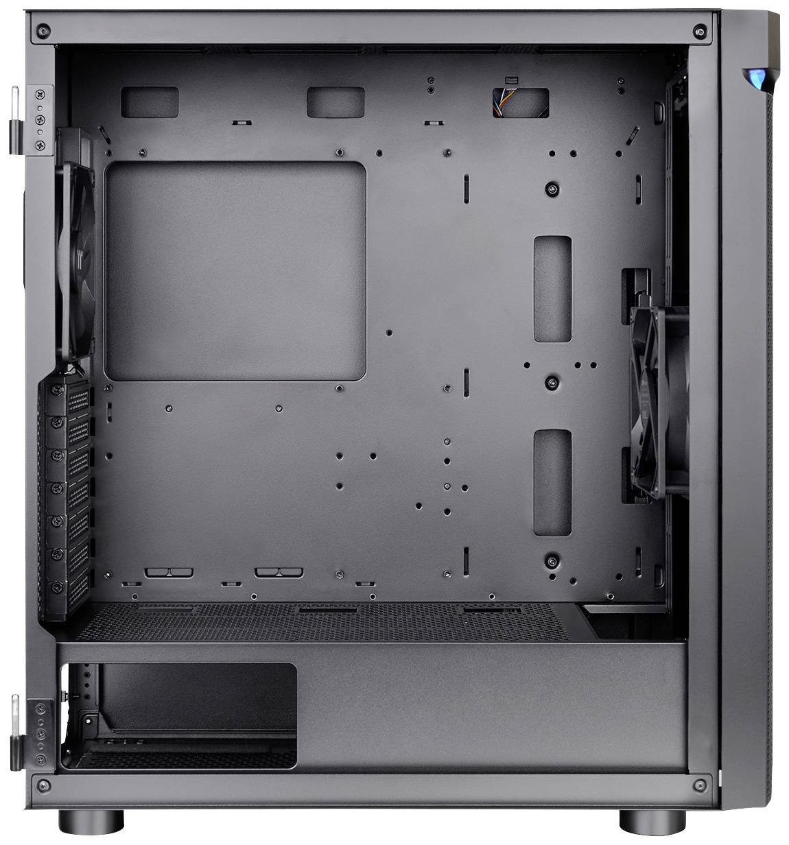 Thermaltake CA-1X4-00M1WN-00 Midi tower PC casing Black LC compatibility, Window, Suitable for AIO water coolers, Suitable for DIY water coolers, 2 built-in