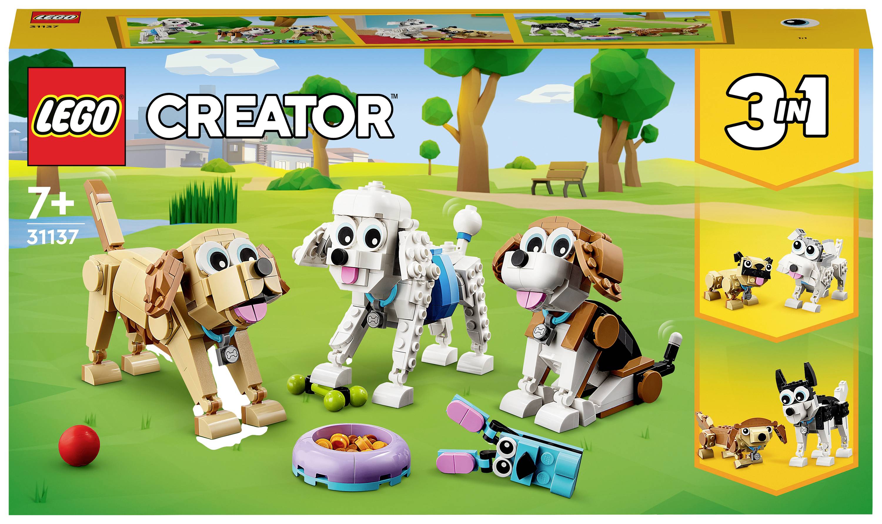 Image of 31137 LEGO® CREATOR Cute dogs