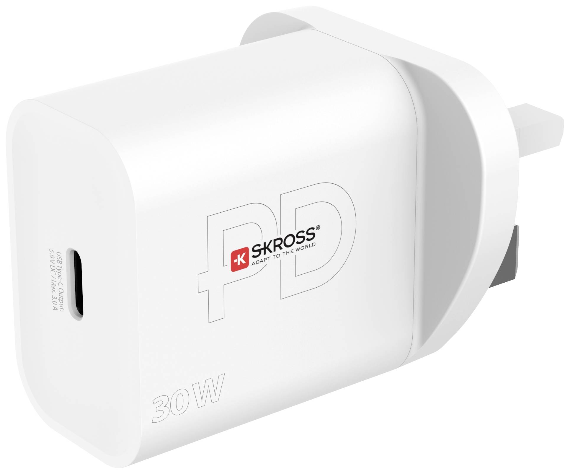 Image of Skross Power Charger UK USB charger 30 W 1x USB-C® Indoors