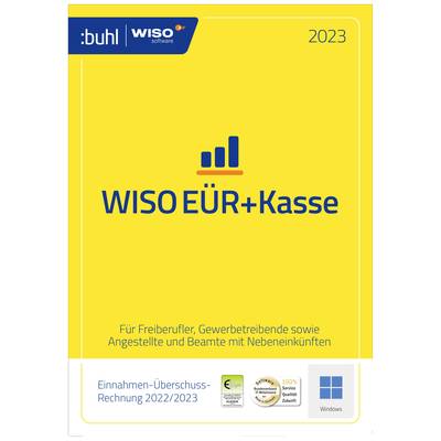 WISO EÜR+Kasse 2023 Full version, 1 licence Windows Finance & Accounting