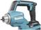 A blue, cordless drill driver with a black handle and silver chuck. Brand logo and model inscription on the side.