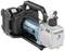 Makita vacuum pump with a robust handle and two battery compartments. Ideal for industrial applications.