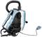 Backpack vacuum cleaner with ergonomic shoulder straps and flexible hose, perfect for quick and efficient cleaning.
