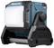 Portable Makita work light with a robust housing. It provides bright illumination for construction sites or workshops.