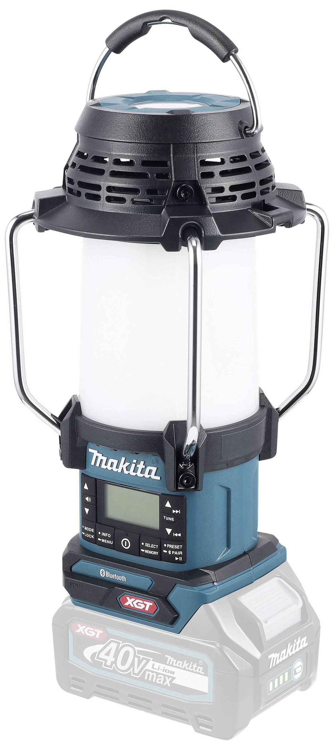 Makita MR009GZ Cordless radio FM, AM, DAB+ incl. lantern
