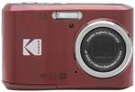 Kodak PIXPRO FZ45 digital camera, 16 megapixels, red